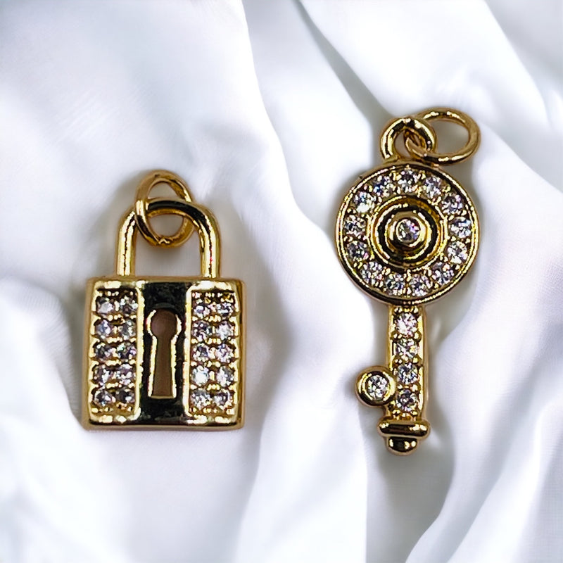 Key and Lock Charms