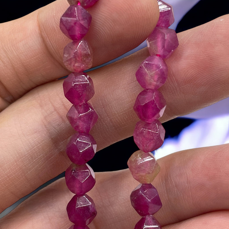 8mm Nugget Dyed Jade