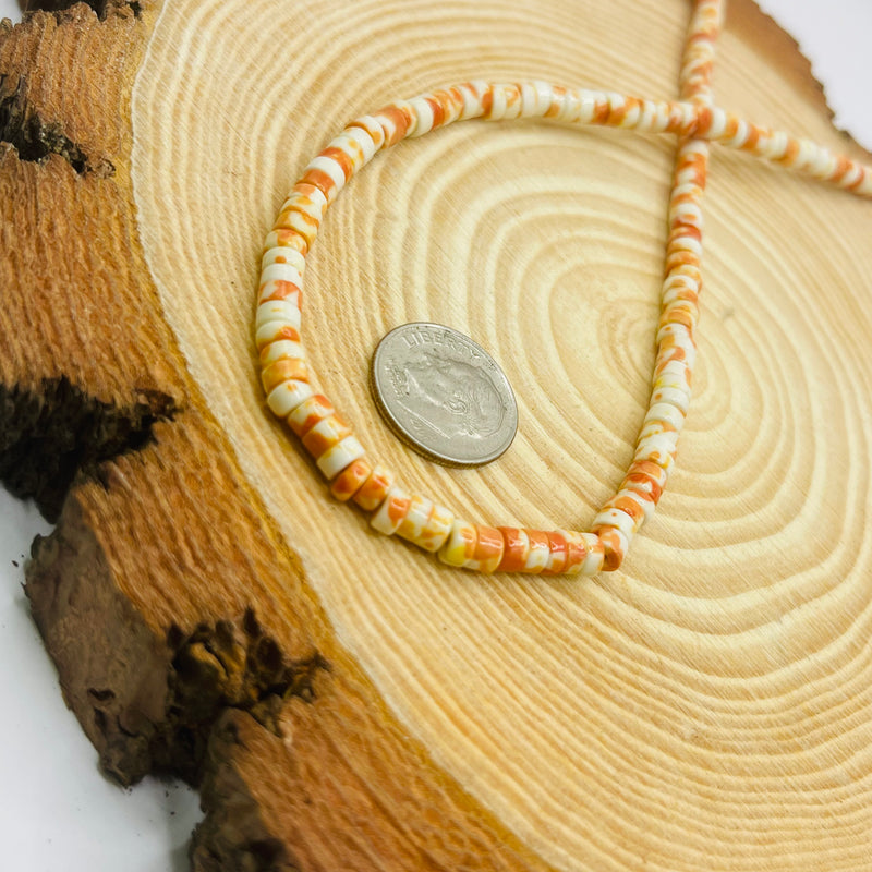 4x2mm Disc Dyed Agate