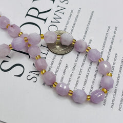 6mm Lantern Cut Purple Jade