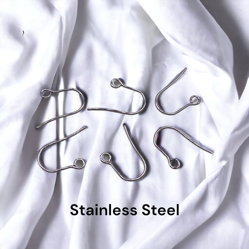 18mm Ear Wire Stainless Steel