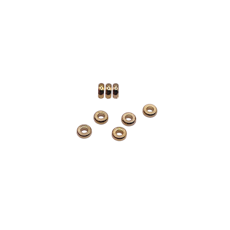 3x1mm Spacer 18K Gold Plated