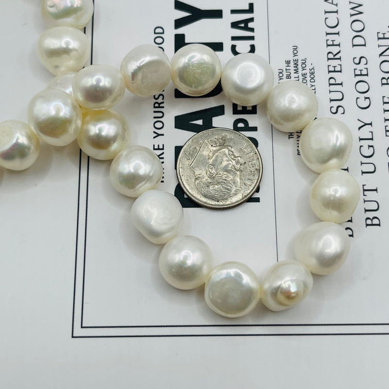 Fresh Water Pearl Button 11 to 12mm