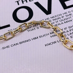Losolo 10x6mm Chain Gold Plated