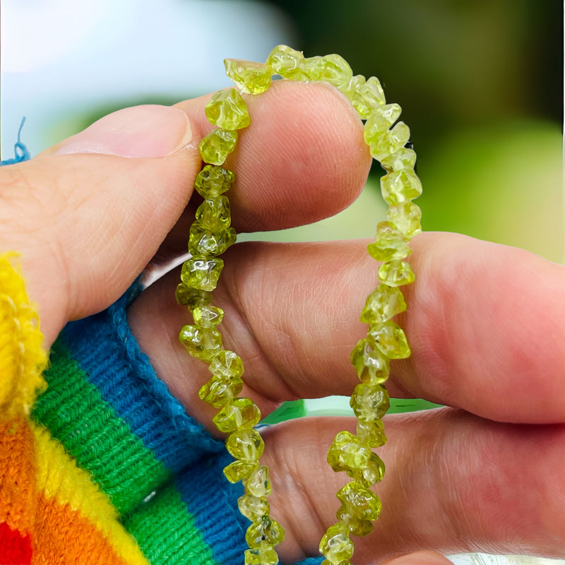 5x3mm Peridot Chips