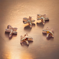 5mm Starfish Spacer 18K Gold Plated