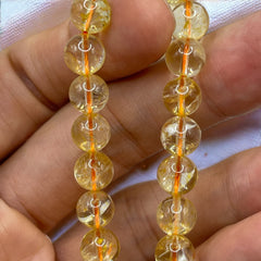 8mm Round Citrine