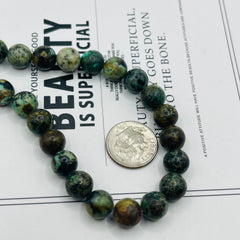 8mm Round African Turquoise
