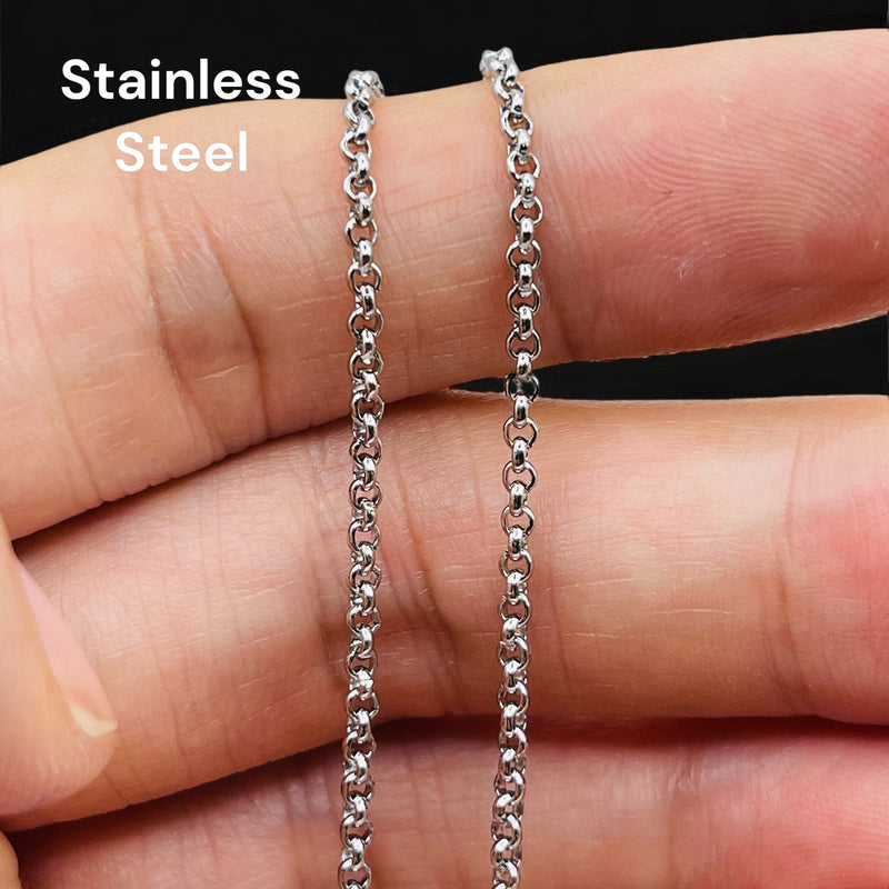 2mm Cable Chain Stainless Steel