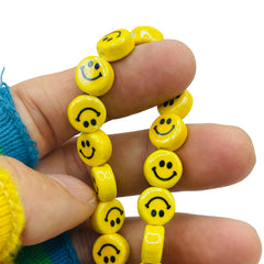 10mm Smile Handmade and painted Porcelain