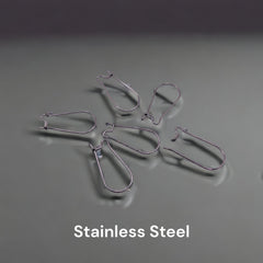 25mm Ear Wire Stainless Steel