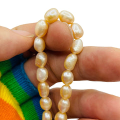 Fresh Water Pearl Button 7 to 8mm